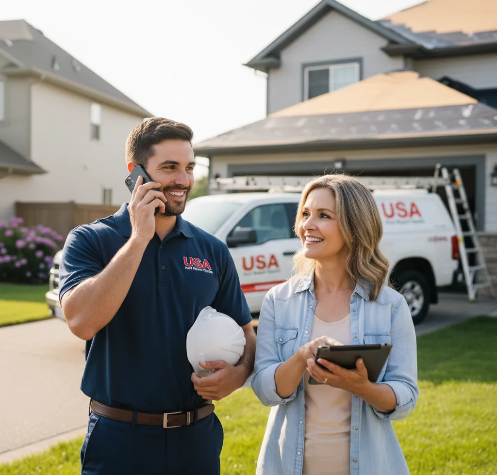 USA Roof Repair Experts customer support in San Carlos